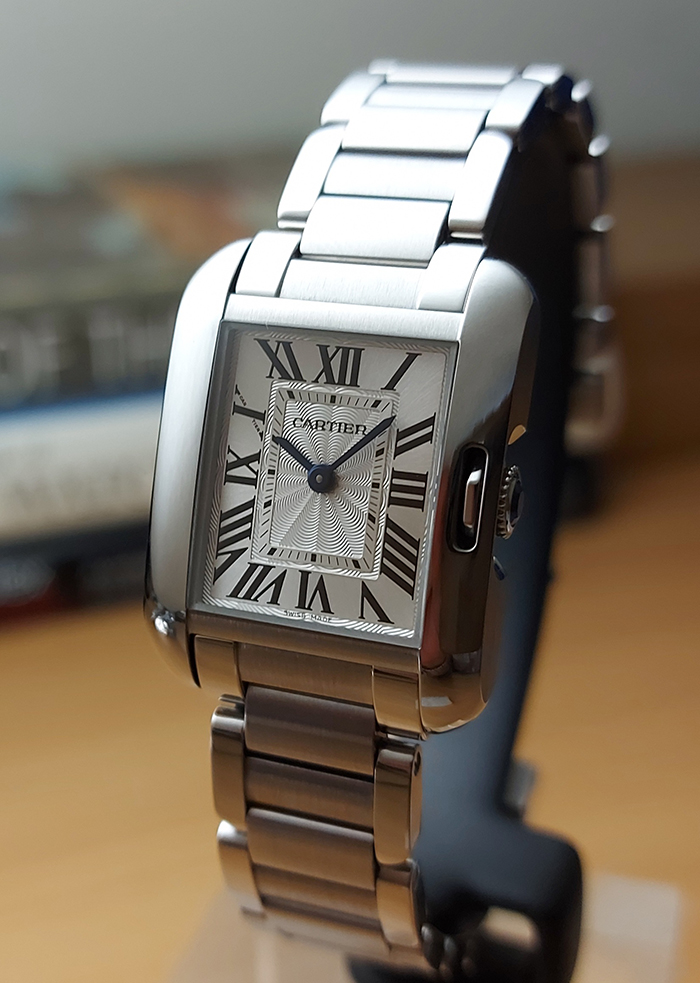 Cartier Tank Anglaise Small Ladies Wristwatch Ref. W5310022